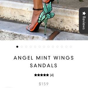 Butterfly wing shoes